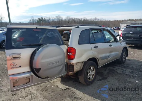2004 Toyota Rav4 из США, поврежденный, VIN JTEGD20V040022463